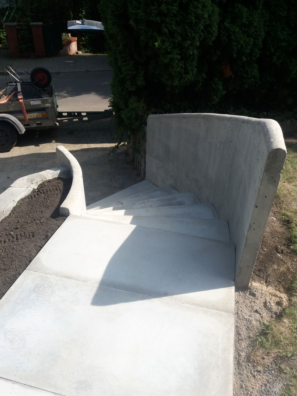 Schody z betonu